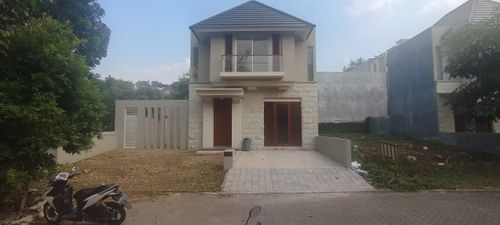 foto tampak rumah tipe AJOITE perumahan CITRASUN GARDEN SEMARANG