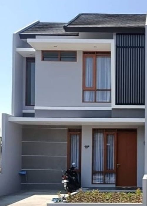 foto tampak rumah tipe 75 perumahan BUMI SILIWANGI