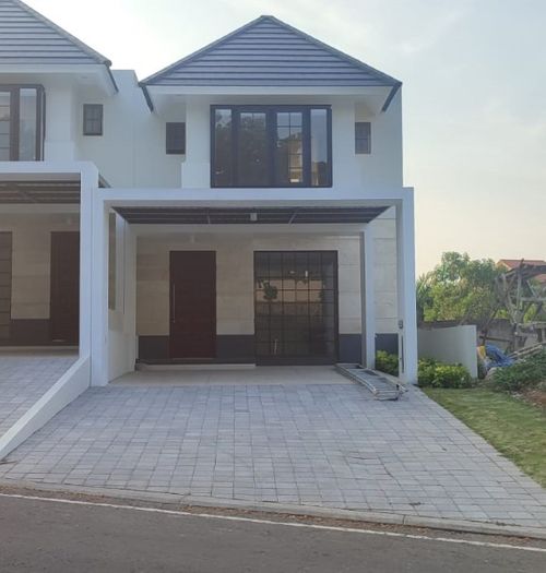 foto tampak rumah tipe NEO AMMOLITE perumahan CITRASUN GARDEN SEMARANG