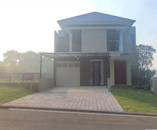 foto tampak rumah tipe AUDREY perumahan CITRASUN GARDEN SEMARANG