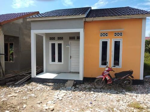 foto tampak rumah tipe 36 perumahan DAMAI LESTARI