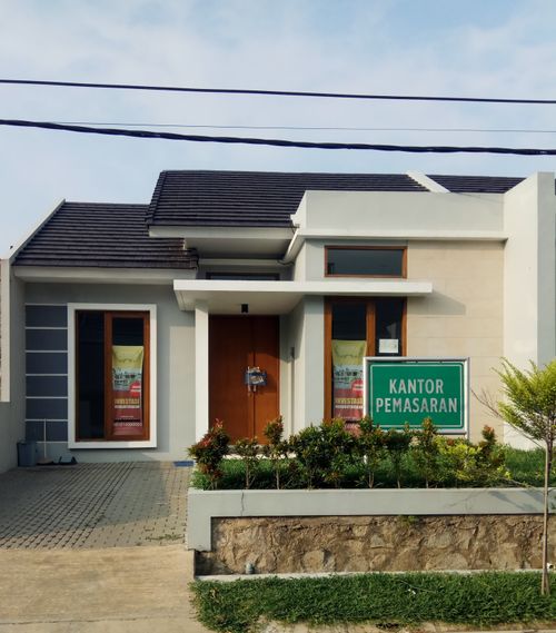 foto contoh rumah perumahan Athena Residence