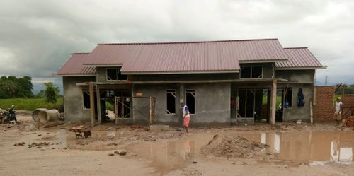 foto tampak rumah tipe 36/104 perumahan Istano Mande