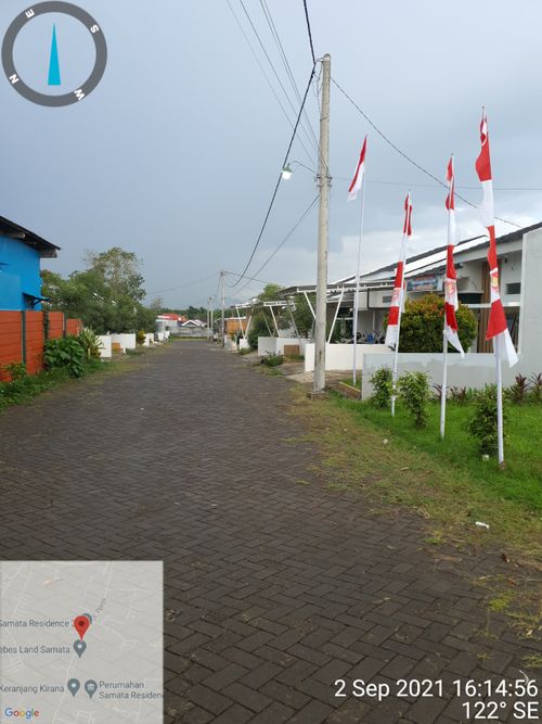 foto posisi tengah perumahan Permata Gowa