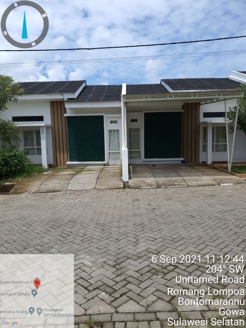 foto contoh rumah perumahan Permata Gowa