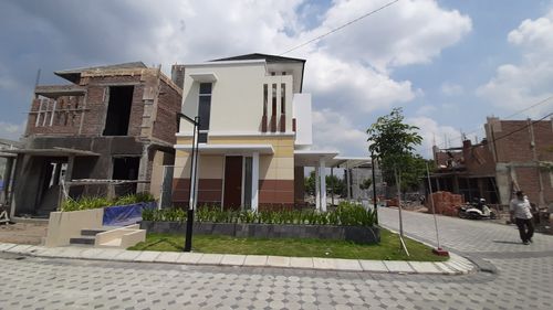 foto posisi tengah perumahan Griya Kuantan Amarta
