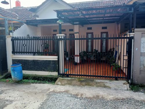 foto tampak rumah tipe 36 perumahan Bojong Malaka Indah