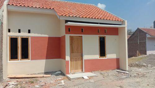 foto tampak rumah tipe 30/60 perumahan Perumahan Bulurejo Asri