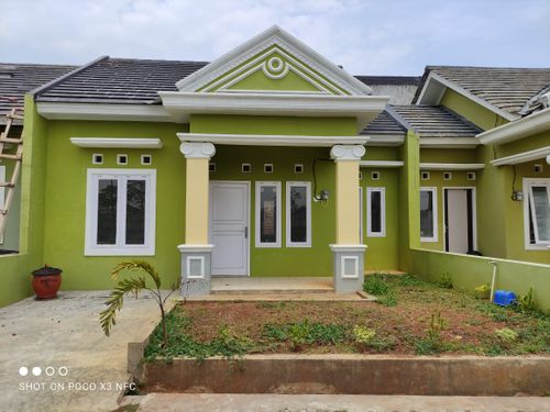 foto tampak rumah tipe 45 perumahan PERUMAHAN SAPPHIRE RESIDENCE