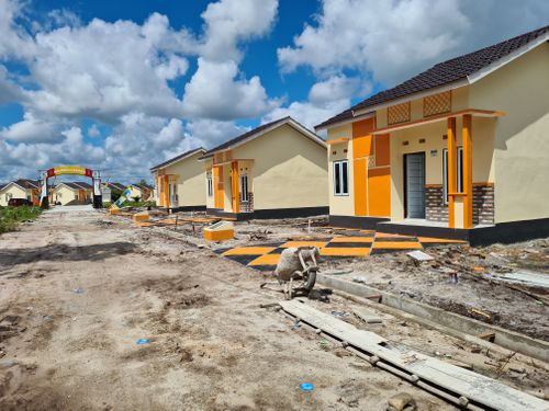 foto gerbang perumahan CASADOVA PASIR PUTIH TAHAP II LANJUTAN