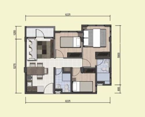 foto denah rumah tipe Aventurin 3BR perumahan Asatti