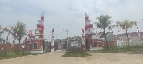 foto gerbang perumahan JIMBARAN (CITRA MAJA RAYA 2)