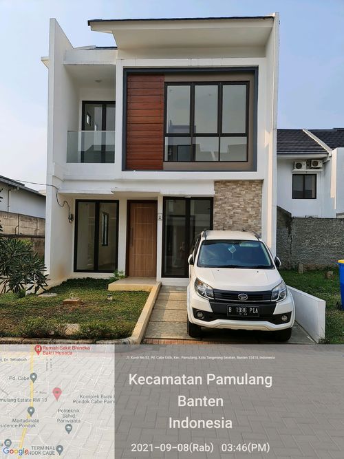 foto contoh rumah perumahan Prive Hills Residence