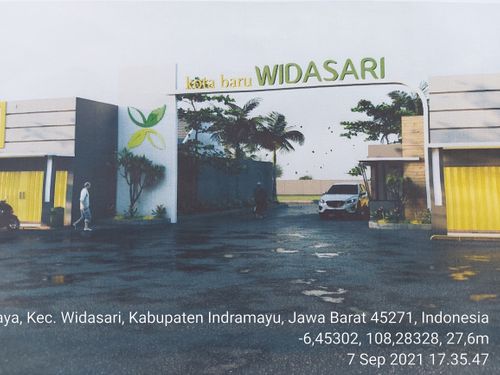 foto gerbang perumahan Kota Baru Widasari