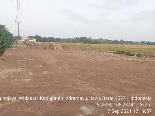 foto posisi tengah perumahan Kota Baru Widasari