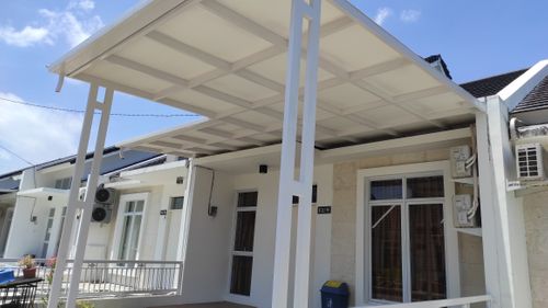 foto contoh rumah perumahan cluster akasia