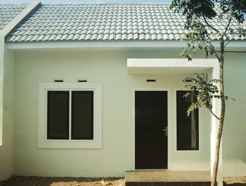 foto tampak rumah tipe 30 perumahan Purworejo Regency
