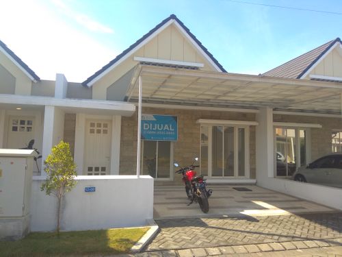 foto tampak rumah tipe KANAYA perumahan GRAHA TIRTA