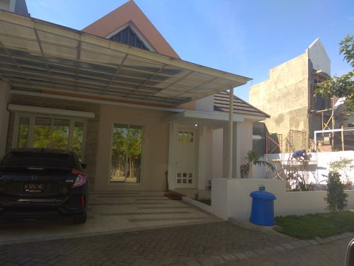 foto tampak rumah tipe KALIA - B1 perumahan GRAHA TIRTA