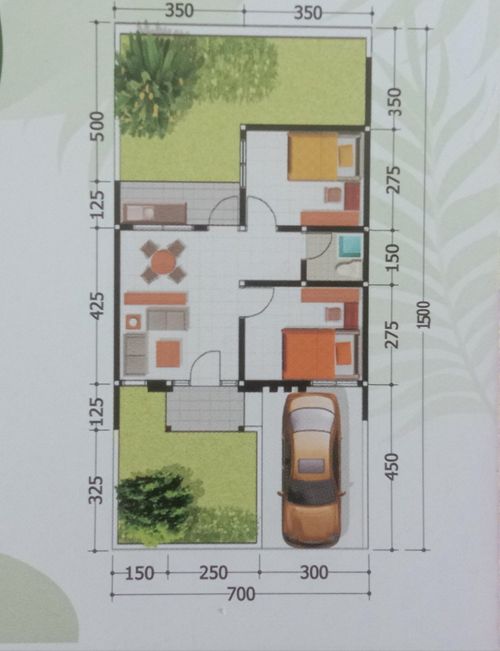 foto denah rumah tipe BLOODSTONE perumahan palaran city