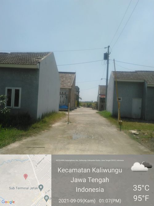foto gerbang perumahan GRAHA ALKA