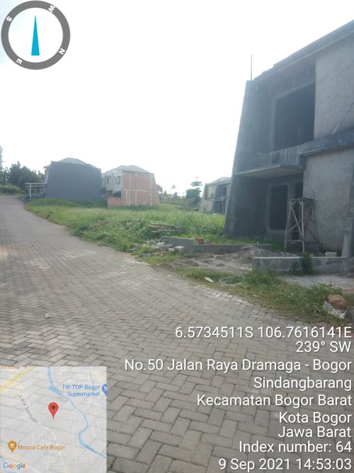 foto posisi tengah perumahan VICTORIA HILL RESIDENCE TAHAP 1