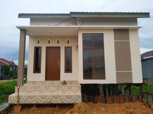 foto tampak rumah tipe 36 perumahan NUR AYSHA 2 TAHAP 2