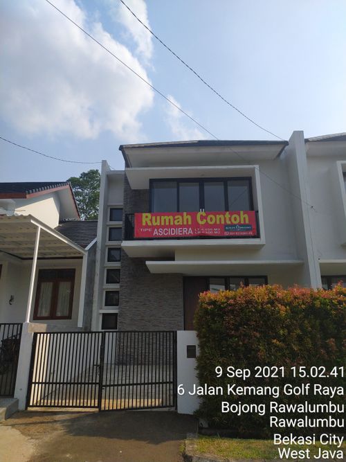foto contoh rumah perumahan KEMANG PRATAMA