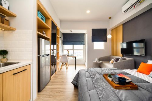 foto tampak rumah tipe STUDIO I perumahan KONDOMINIUM GRAHA RAYA