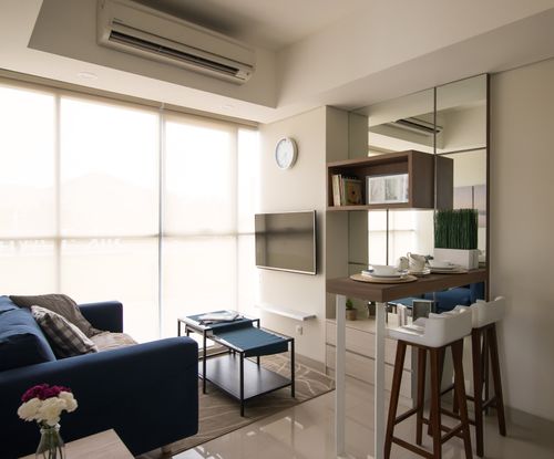 foto tampak rumah tipe 2 BR A perumahan KONDOMINIUM GRAHA RAYA