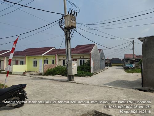 foto posisi tengah perumahan Mutiara Sriamur 3