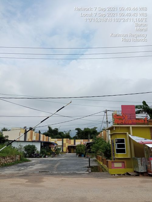 foto gerbang perumahan DANG MERDU INDAH 1