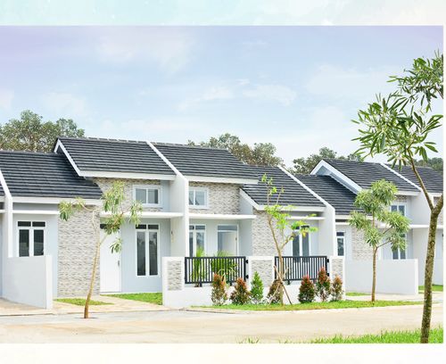 foto tampak rumah tipe 30/108 perumahan PERUMAHAN GRAND ARGO SUBUR
