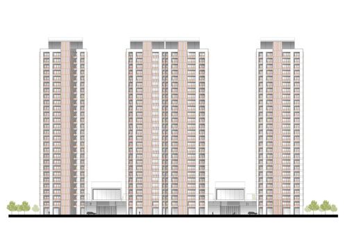 foto tampak rumah tipe 2BR + 1 A perumahan APARTEMEN 1PARK AVENUE