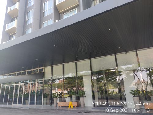 foto posisi tengah perumahan SAUMATA SUITES