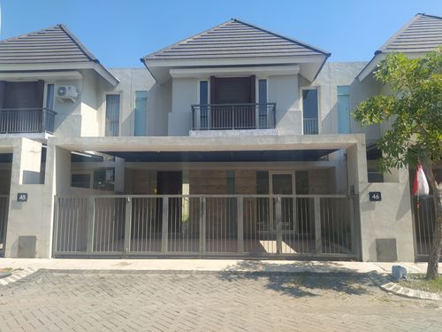 foto tampak rumah tipe TOPAZ 110 perumahan OPAL RESIDENCE