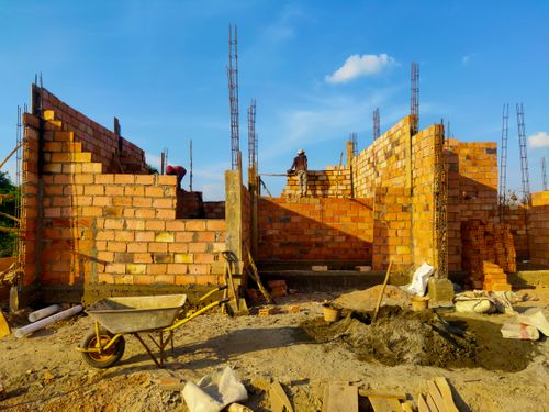 foto contoh rumah perumahan Sako Land
