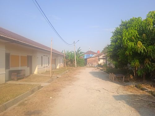 foto posisi tengah perumahan Puri Nomira Cikampek