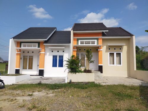 foto tampak rumah tipe 36 A perumahan GRAND KALIORI HILLS