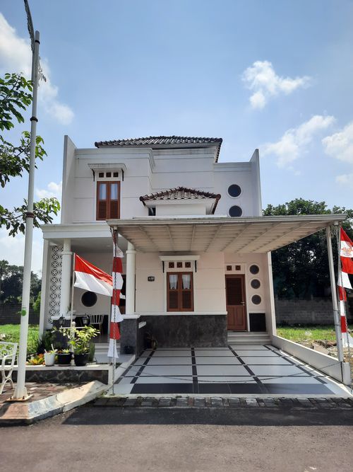 foto contoh rumah perumahan De Panorama Garden