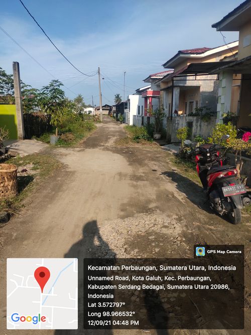 foto posisi tengah perumahan KOTA GALUH Residence