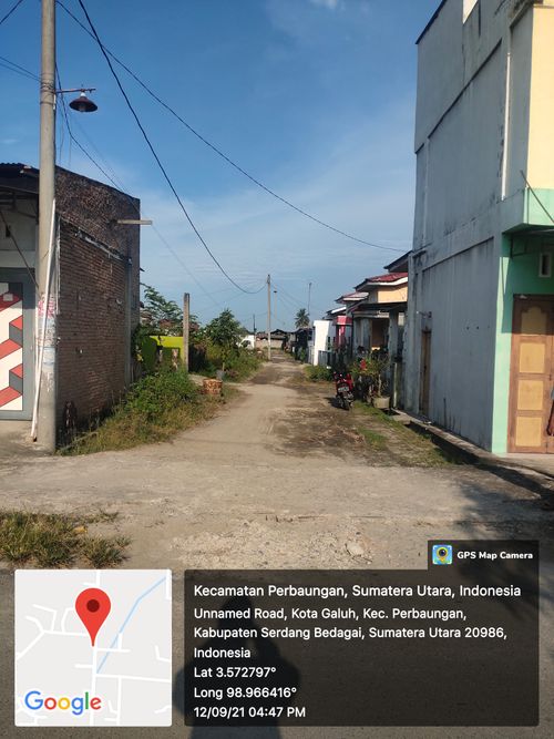 foto gerbang perumahan KOTA GALUH Residence