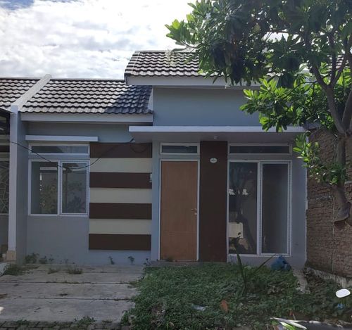 foto tampak rumah tipe 22/60 perumahan Padi Residence
