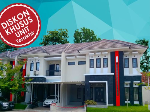 foto tampak rumah tipe 80/161 perumahan KUANTAN REGENCY WIROBRAJAN