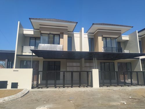 foto tampak rumah tipe RUBY 7 X 14 perumahan OPAL RESIDENCE