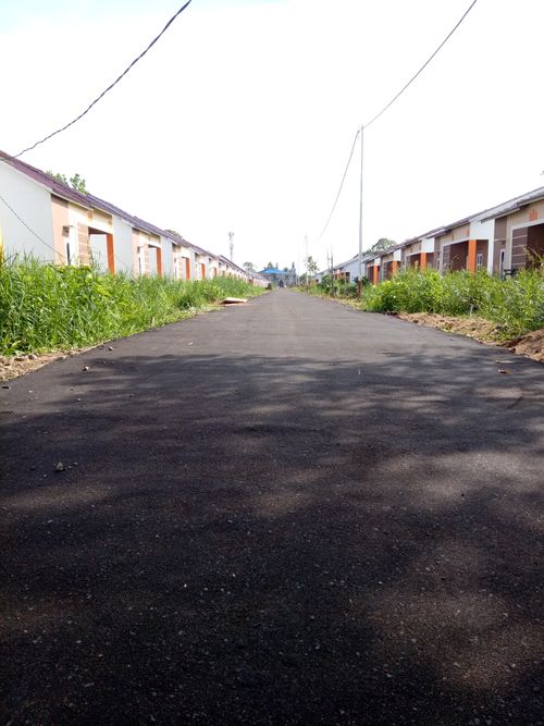 foto posisi tengah perumahan Komplek Pondok Asri Saigoniah