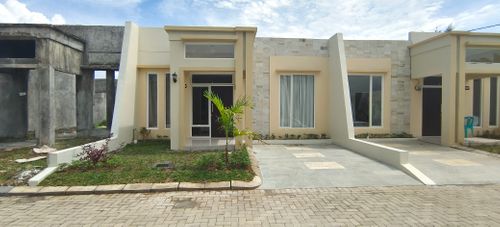 foto tampak rumah tipe MISHAN perumahan PERUMAHAN DISTRICT M