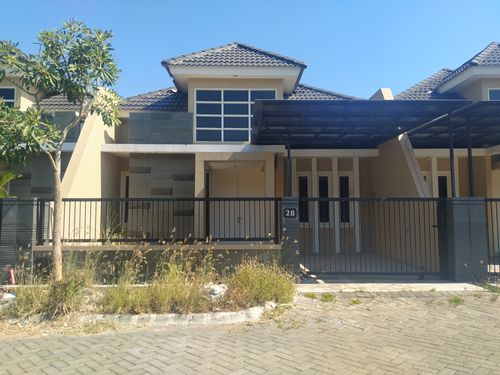 foto tampak rumah tipe SAPPHIRE 12 X 15 perumahan OPAL RESIDENCE