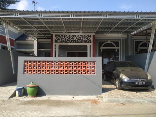 foto tampak rumah tipe 58 perumahan PERUMAHAN SAPPHIRE MEDITERANIA