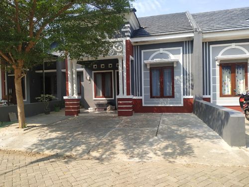foto tampak rumah tipe 58 perumahan PERUMAHAN SAPPHIRE MEDITERANIA